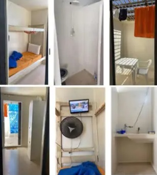 Imagens da cela onde está o vice-prefeito de Tubarão, Caio Tokarski Reprodução